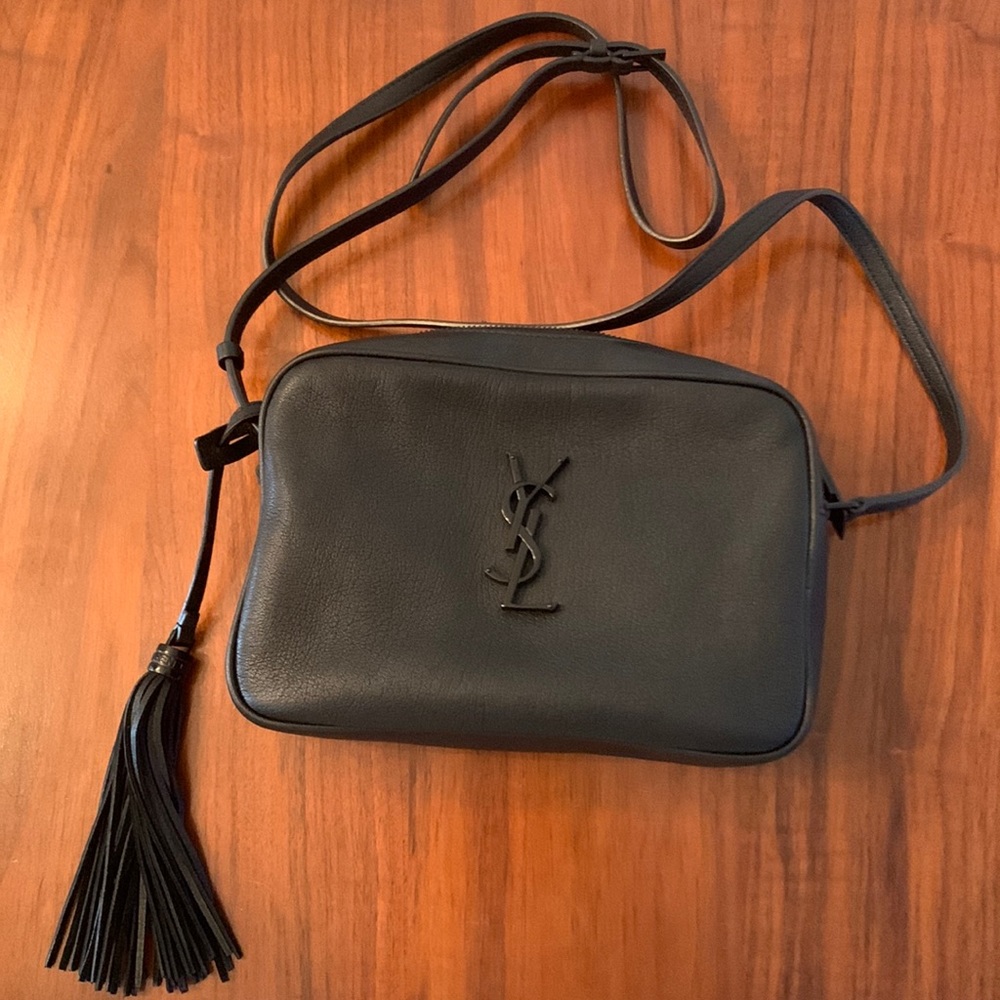 Like new YSL black camera crossbody